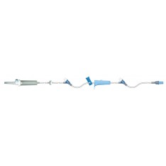 IV admin Sets & Solutions   103" I.V. Administration Set w/ 2 Needle Free Y-Sites, 50/CS