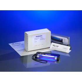 Mini Ultra Violet light, for use with ChemoTest #CT9530. Uses 4 AA batteries, not included, 1 Light / CS