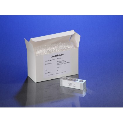 PyroTest™ vial block, holds 4 vials upright in incubator, aluminum (use with QL10-140 or QL12-140 incubators), 1 Vial Block / CS
