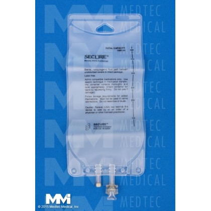 1000 ml EVA 2-Port Bag, 50/CS